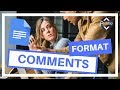 How to use and format comments in Google Docs (Pro tips)