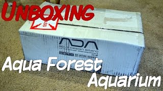 Unboxing - Aqua Forest Aquarium ADA Stuff