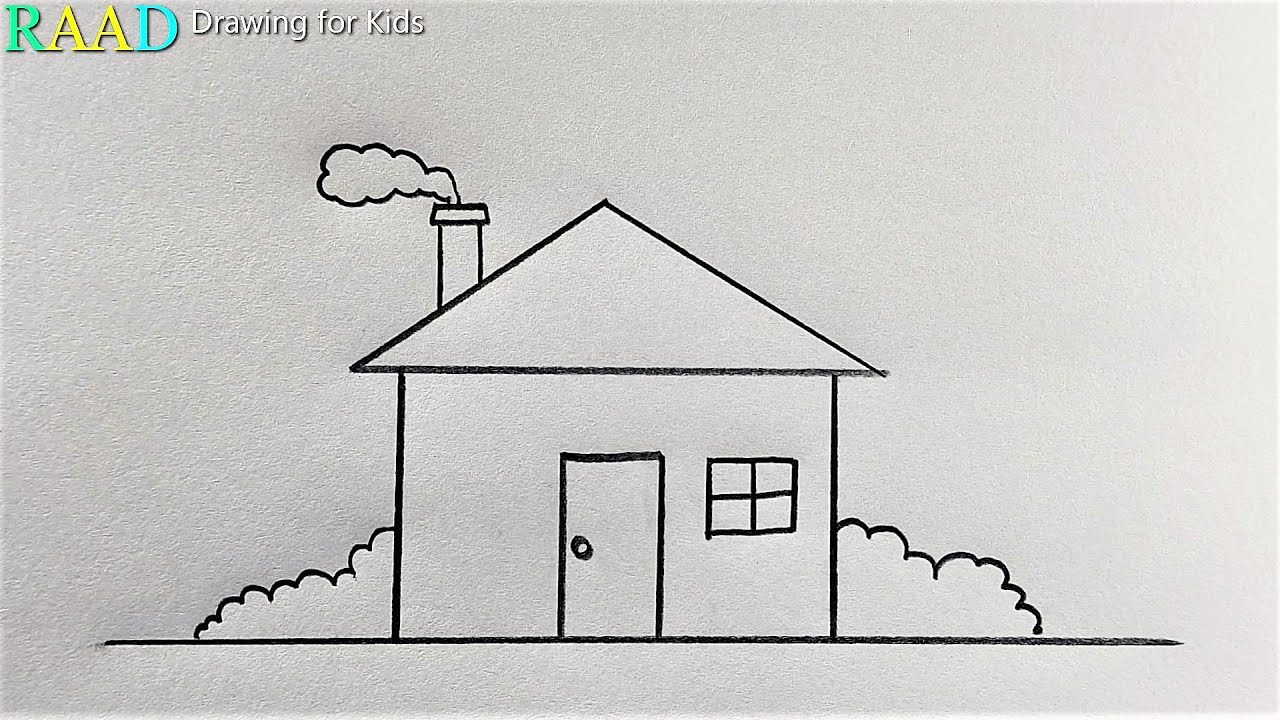 ёяпбёяпаhouse Drawing Tutorial Easy Pencil Drawing Youtube