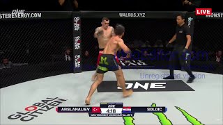 Dagi Arslanaliev vs. Roberto Soldic Full Fight