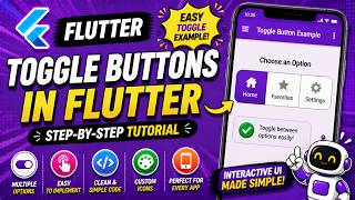FLUTTER ANDROID - TOGGLE BUTTON || TUTORIAL