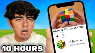 I Watched 10 Hours Of Cubing Tutorials