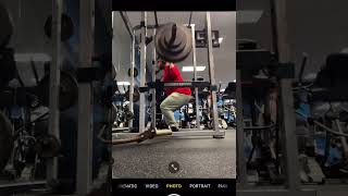 375lbs/170kgs Squat 2 Reps!!! Lightweight Baby. Road To 405lbs #fitness #shorts