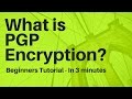 What is PGP/GPG Encryption? In 3 Minutes - PGP/GPG Tutorial for Beginners