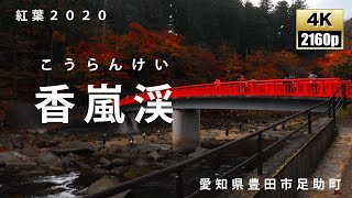 紅葉2020　香嵐渓　愛知県豊田市