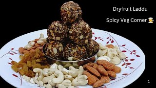 No Sugar,No Jaggery 100% Healthy Laddu#Dry fruit Laddu #