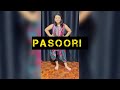 Pasoori Dance