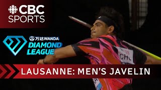 Men's javelin throw heats up in the last round at Lausanne Diamond League | CBC Sports