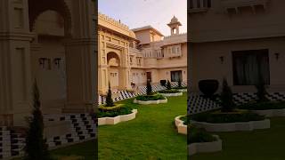 Royal courtyard at The Oberoi Udaivilas 🌸 #rajasthan #udaipur #oberoiudaivilas #travelshorts #palace