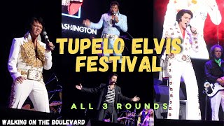 Ultimate Elvis Tribute Artist Competition COMPLETE 2024 Tupelo Elvis Festival Round 1, 2 and 3