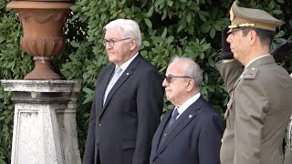 ANSA - The Order of Malta receives the President of the Federal Republic of Germany Steinmeier