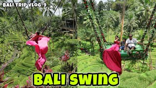 Bali trip vlog-9 | Famous Bali swing experience | it feels amazing #balidiaries @anuradhaBhawana