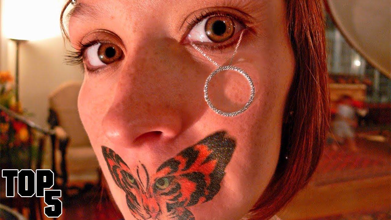 Top 5 Most Dangerous Piercings - Part 2 - YouTube