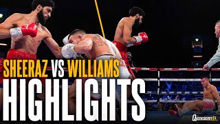 Hamzah Sheeraz vs Liam Williams fight highlights | Ringside angle | Destructive opening round KO 💥