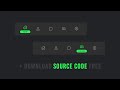 Tab Navigation Menu using CSS & Javascript | Download Source Code