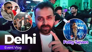 They charged me ₹180 for One Cup of Tea 😲| Delhi Event VLOG | 8bit Binks69