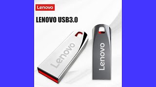 Lenovo 2TB USB 3.0 Metal Flash Drives High Speed Pendrive 1TB 512GB 256GB Portable Usb Drive