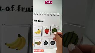 Fruits | Matching Activity | Educational Videos for Kids