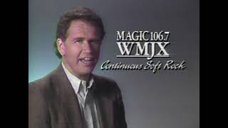 1991 WMJX Magic 106.7 FM Boston TV Commercial