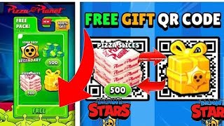 FREE! x1500 PIZZA SLICES(FREE GIFTS)QR CODE | BRAWL STARSQR CODES 2025| BRAWL STARS NEW UPDATE