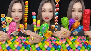 [ASMR] ‎@AsmrWD 신기한물먹방 #candy #eat #lips #물먹방#아이스크림