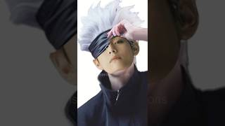 B T S Kim Taehyung as Satoru Gojo in Jujutsu Kaisen / BTS V  Edit #shorts #short #trending #bts