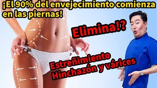 ¡Activa el abdomen y las piernas! ¡Mejora la circulación y elimina el estreñimiento con esta rutina!