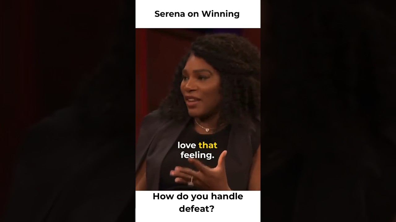 The champion's mindset: Serena Williams on winning, losing and sisterhood – TED Talks 2017