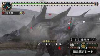 [MHP2G] G級 老山龍 Lao shan lung with HBG Solo Guide(3/3)