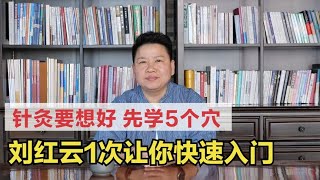 针灸想要快速入门，就要掌握这5个要穴！刘红云1次给你讲清楚