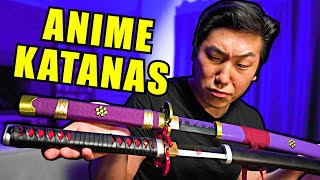 Testing Anime Katanas In Real Life! - Mini Katana Review