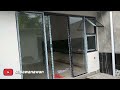 the result of installing aluminum frames and doors...aluminum lombok