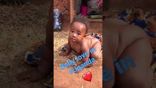 Poor village baby girl in Uganda #AfricanLife