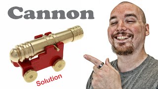 Cannon from Puzzle Master - Solution