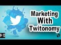 Twitter Marketing Bangla Tutorial | Get targeted traffic in twitter use Twitonomy