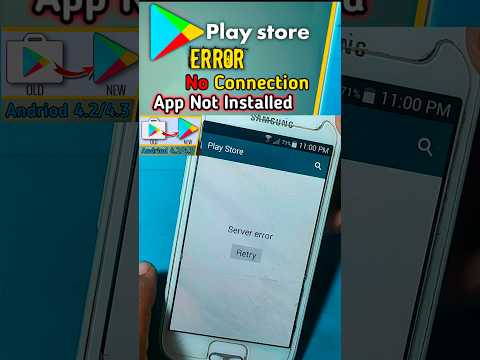 How To FIX Play Store Server Error | Android 4.2/4.3/4.4 @MOBILE-DOCTOR