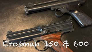 Crosman 600 repaired and Crosman 150 first look