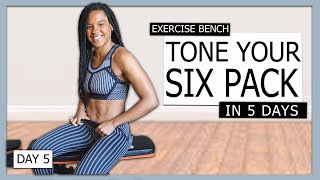 Lose Lower Belly Fat & Abs Workout with Bench 2024