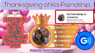 Happy Valentines Day and Happy Thanksgiving to the channel of madam@KaFriendshipInJumerika