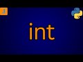Python Integer