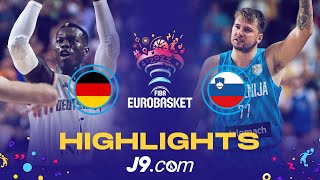 Germany 🇩🇪 - Slovenia 🇸🇮 | Game Highlights - FIBA #EuroBasket 2022