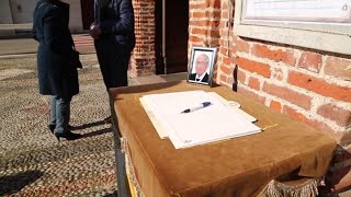 Vigevano, l'ultimo saluto al \