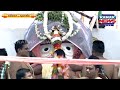 snana purnima 2021 servitors decorate holy trinity with flowers