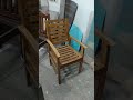 Teak wood chair, Dr chair, back pain relief