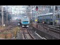 【ホームからの眺め】山手線 東京駅。yamanote line tokyo st.　e531系、緊急停車！ 何気なく常磐線を走るe531系にカメラを向けると緊急停車！なぜ？