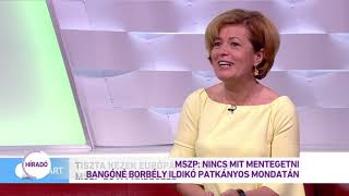 MSZP:  Nincs mit mentegetni Bangóné patkányos mondatán