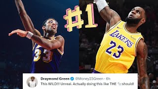 NBA Players reaction to LEBRON JAMES becomes NBA ALL-TIME LEADING SCORER | BREAKS JABBAR RECORD