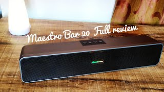 Maestro Bar 20 full review