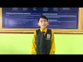 3 MINUTES PUBLIC SPEAKING - MOHAMAD ADAM RAYQAL BIN MOHAMAD AMIN