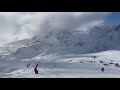 Panorama de la estación de Aramon Formigal Panticosa después de la nevada este 4 de abril